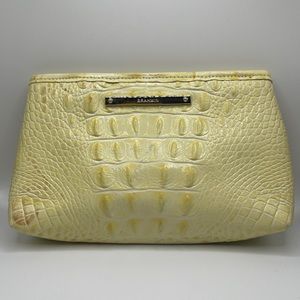 Brahmin Marney pouch Dandelion Melbourne genuine leather.